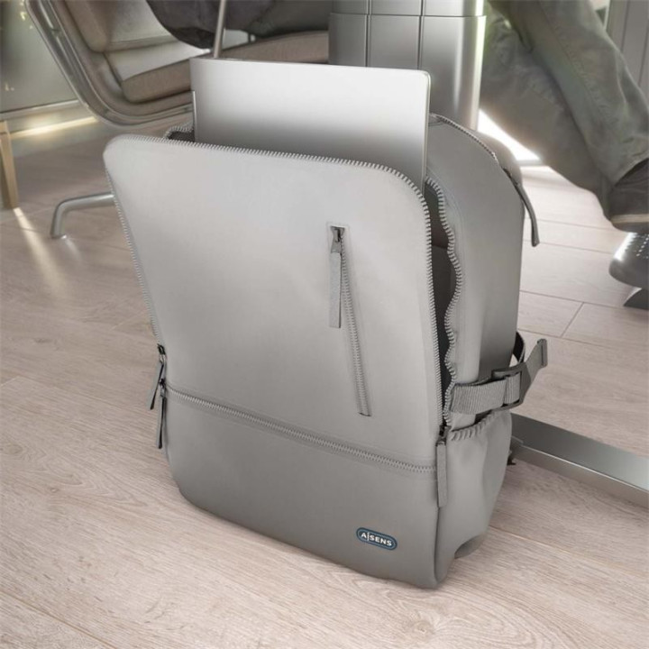 Mochila Aisens BP087 15,6 Grey | InfoChen Canarias