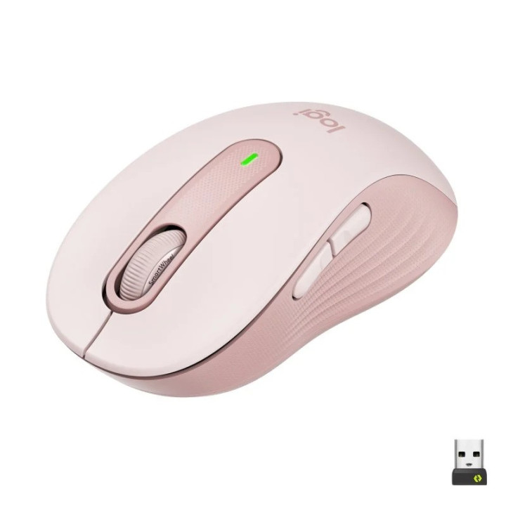 Raton Logitech Signature M650 M Wireless Rose | InfoChen Canarias
