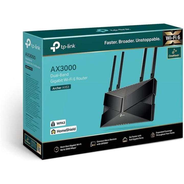 Wireless Router Tp-Link Archer AX53 WIFI 6 AX3000 | InfoChen