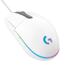 Raton Logitech G203 Lightsync RGB USB White | InfoChen Canarias