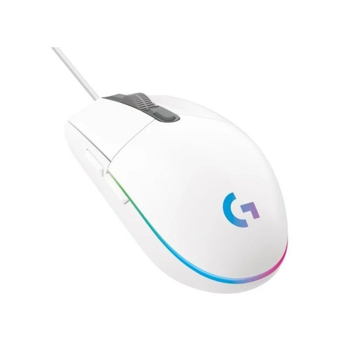 Raton Logitech G203 Lightsync RGB USB White | InfoChen Canarias