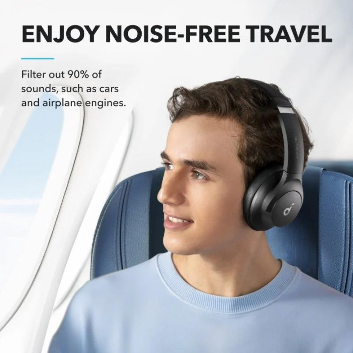 Auriculares Anker Soundcore Q20I Wireless Bluetooth USB-C Black |