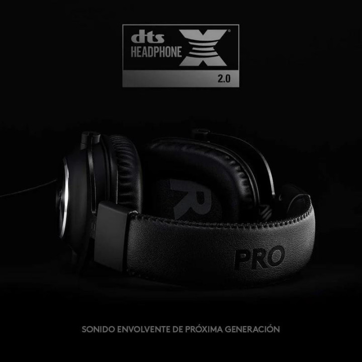 Auriculares + Microfono Logitech G Pro X USB Black | InfoChen