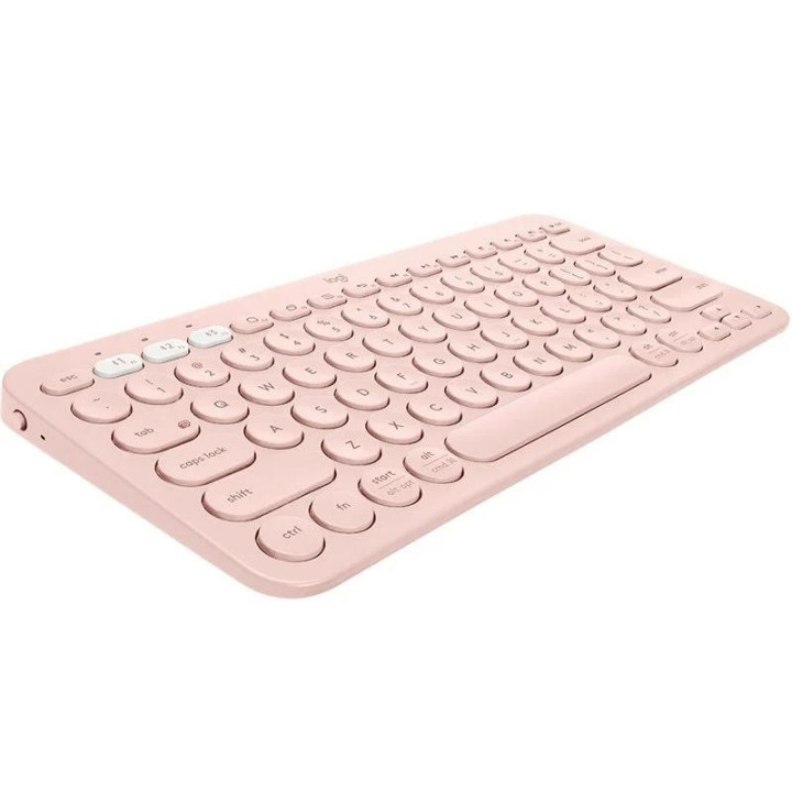 Teclado Logitech K380 TKL Bluetooth Multi-Device Rose | InfoChen