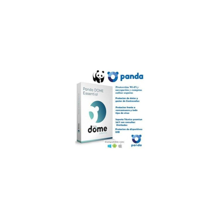 Antivirus Panda Dome Essential 5 Lic 1 Year (Lic. Electronica) |