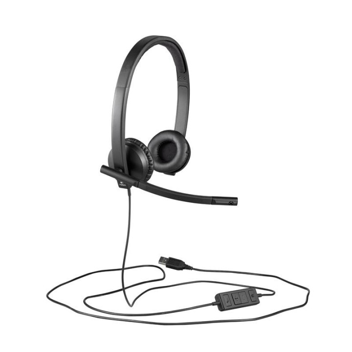 Auriculares + Microfono Logitech H570E USB | InfoChen Canarias