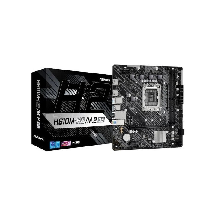 Placa Base Asrock H610M-H2/M.2 D5 2XDDR5 Matx HDMI | InfoChen