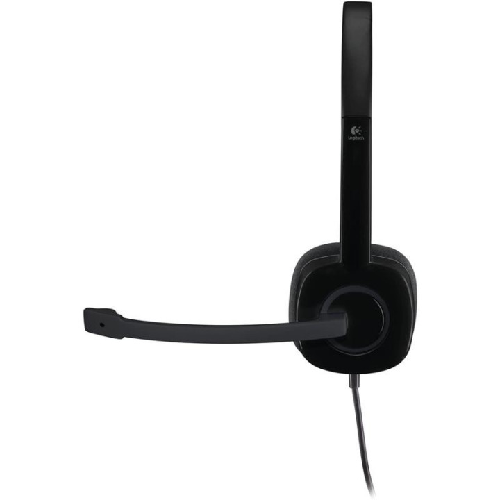 Auriculares + Microfono Logitech H151 Black | InfoChen Canarias