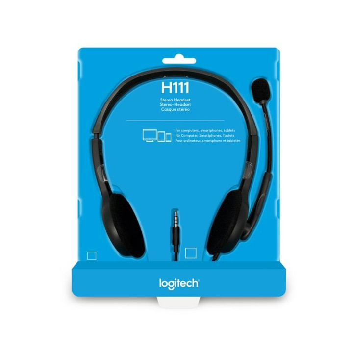Auriculares + Microfono Logitech H111 | InfoChen Canarias