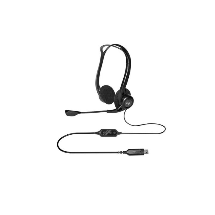 Auriculares + Microfono Logitech 960 USB | InfoChen Canarias