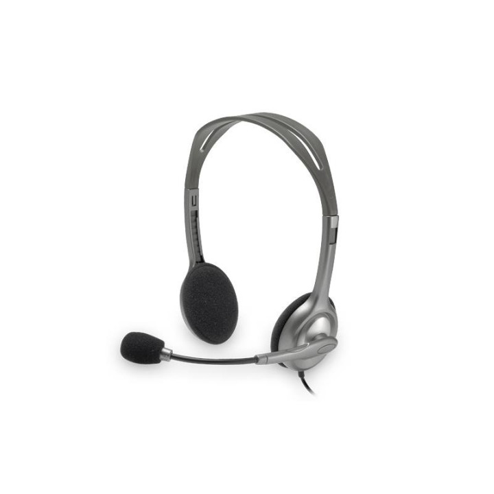 Auriculares + Microfono Logitech H110 Black | InfoChen Canarias