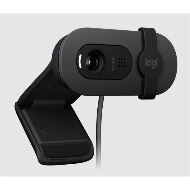 Webcam Logitech Brio 105 Fhd USB Black | InfoChen Canarias