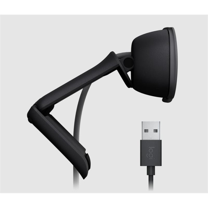 Webcam Logitech Brio 105 Fhd USB Black | InfoChen Canarias