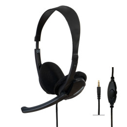 Auriculares + Microfono Fonestar HOME-35 Jack 3.5MM Black |