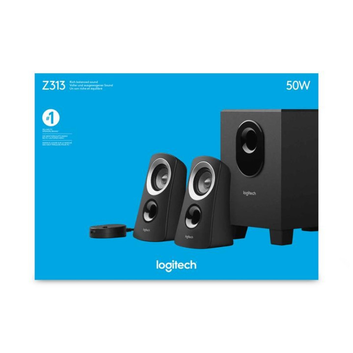 Altavoces Logitech Z313 2.1 Rms 50W USB | InfoChen Canarias