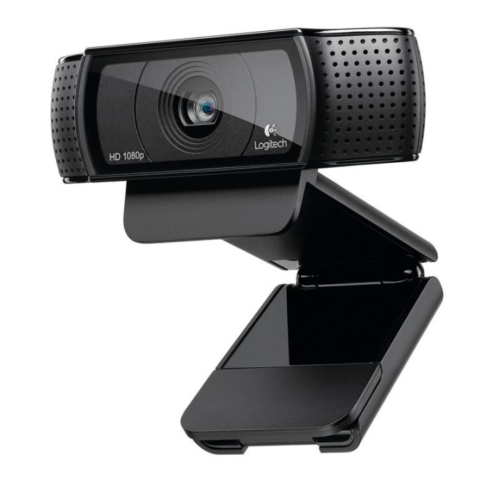 Webcam Logitech C920 Full HD 15MP Black | InfoChen Canarias