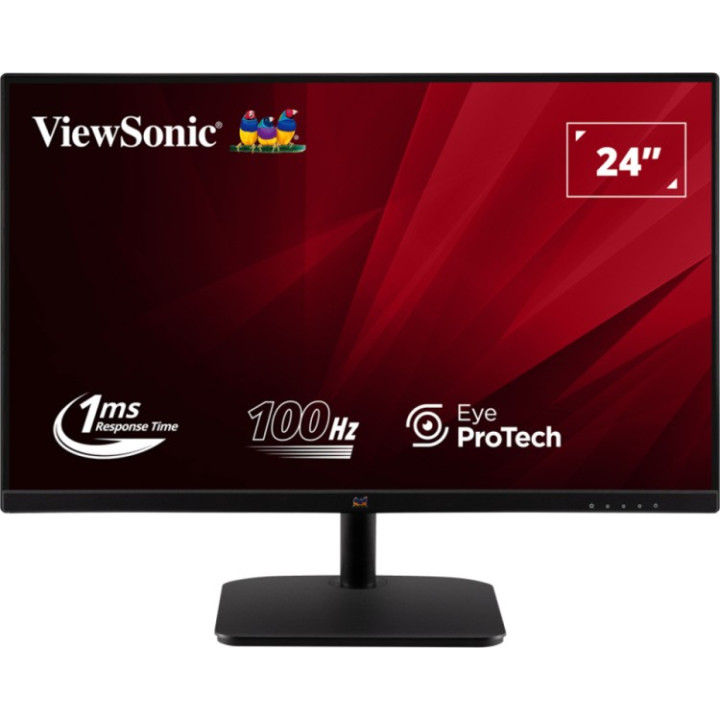 Monitor Viewsonic 24 IPS 100HZ 1MS Slim Frame HDMI VGA Eye