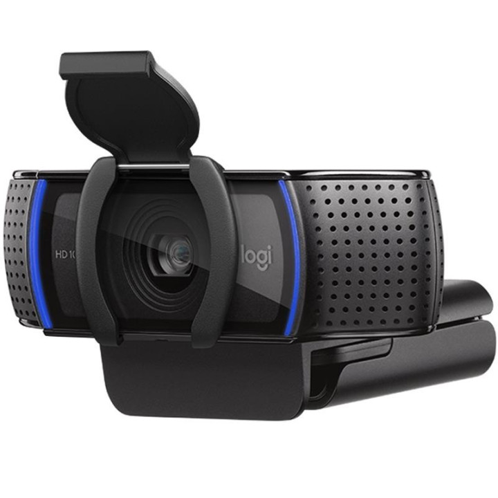 Webcam Logitech C920S Pro HD Black | InfoChen Canarias