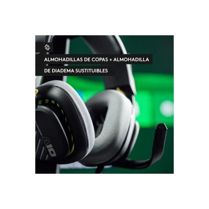 Auriculares + Microfono Logitech Gaming A10 Astro Jack 3.5MM