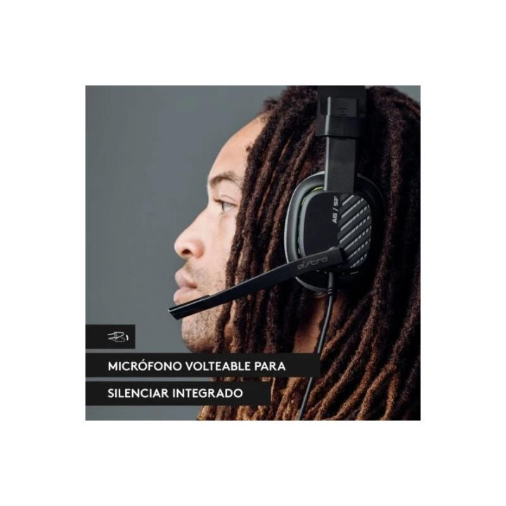 Auriculares + Microfono Logitech Gaming A10 Astro Jack 3.5MM