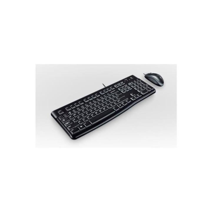 Teclado + Raton Logitech MK120 USB Black | InfoChen Canarias