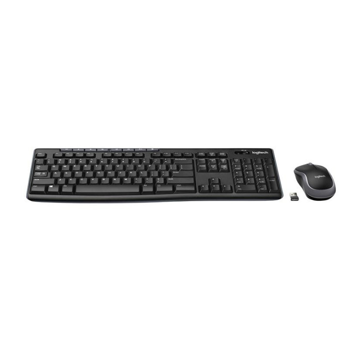 Teclado + Raton Logitech MK270 Wireless Black | InfoChen Canarias