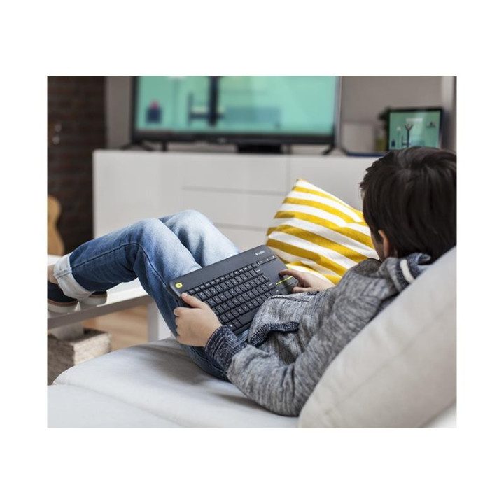 Teclado Logitech K400 Rf Wireless Touchpad Black | InfoChen