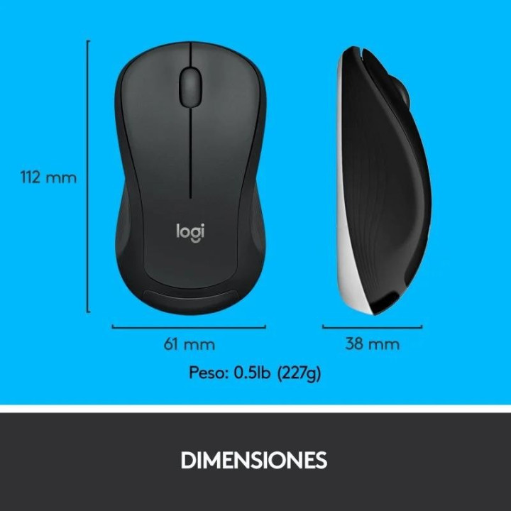 Teclado + Raton Logitech MK540 Wireless Black | InfoChen Canarias