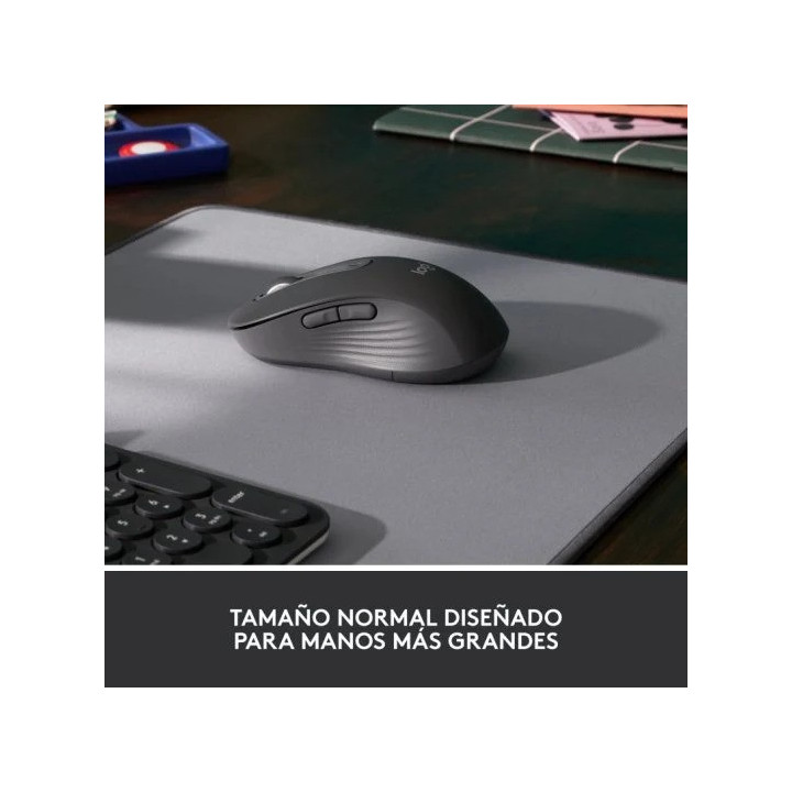 Raton Logitech Signature M650 L Wireless Black | InfoChen