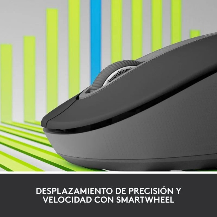 Raton Logitech Signature M650 M Wireless Black | InfoChen