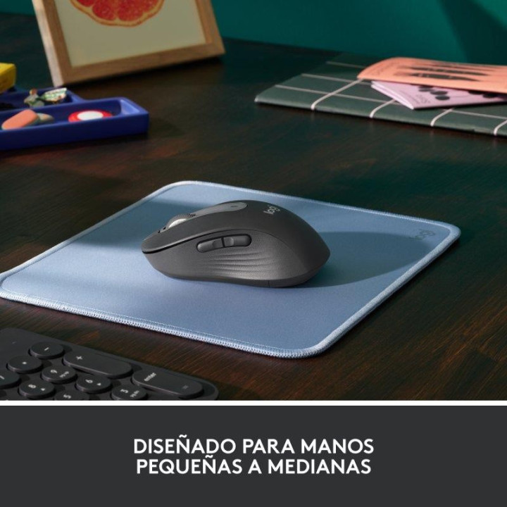 Raton Logitech Signature M650 M Wireless Black | InfoChen