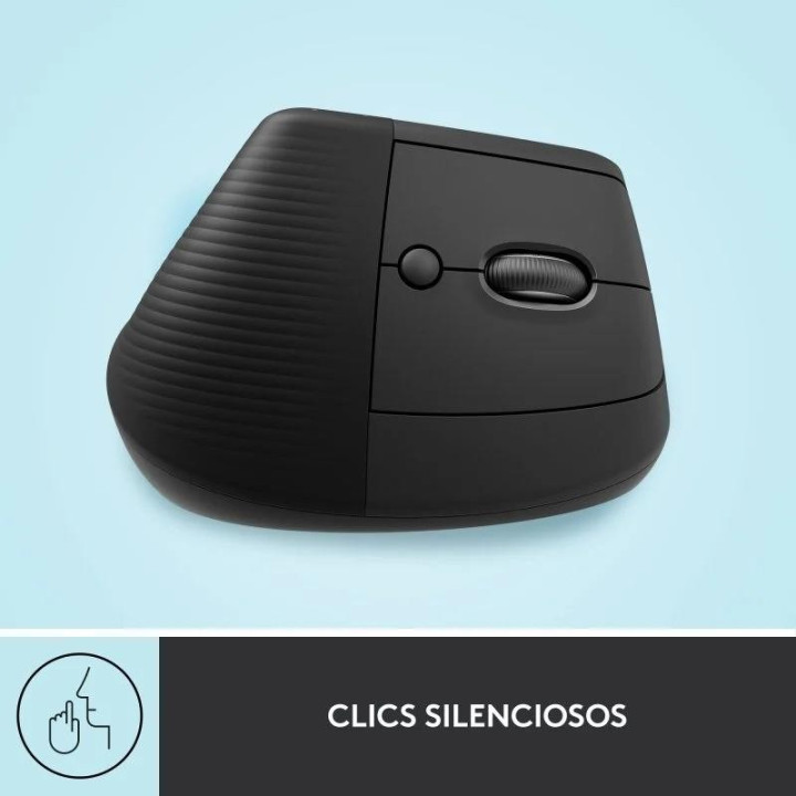 Raton Logitech Lift Vertical Wireless Ergonomic 4000DPI 6 Botones
