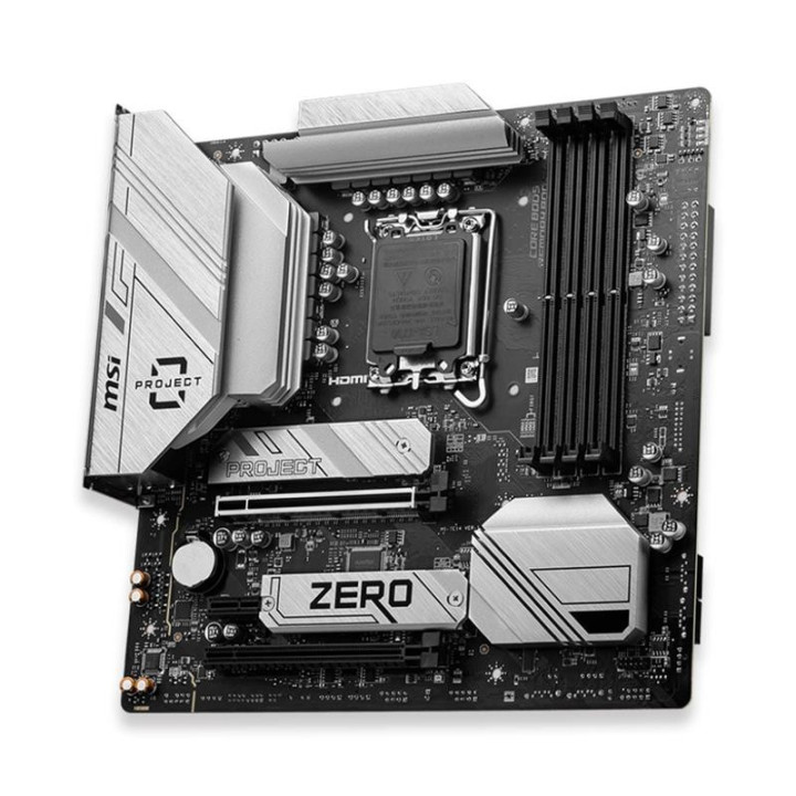 Placa Base Msi Pro B760M-PROJECT Zero Matx 4XDDR5 HDMI + DP |