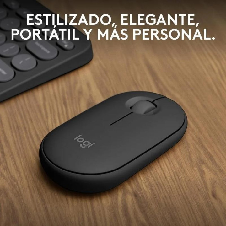 Raton Logitech Pebble 2 M350S Wireless Black | InfoChen Canarias