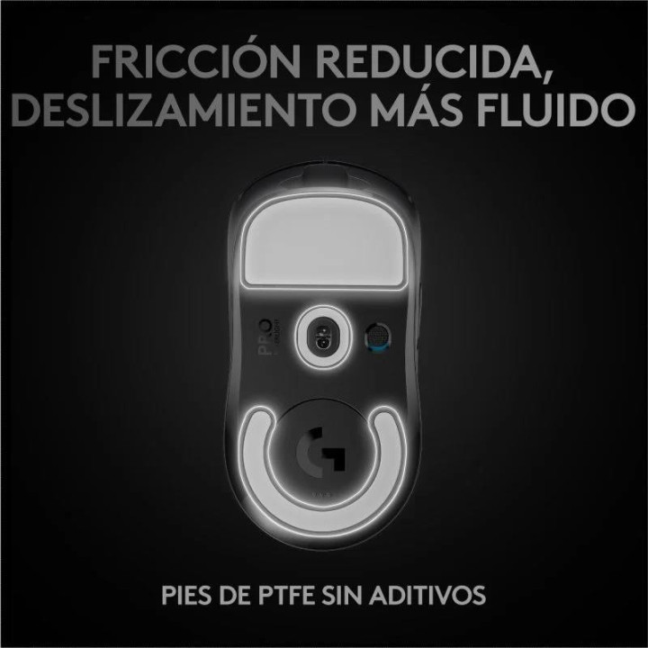 Raton Logitech Pro X Superlight Gaming Wireless Black | InfoChen