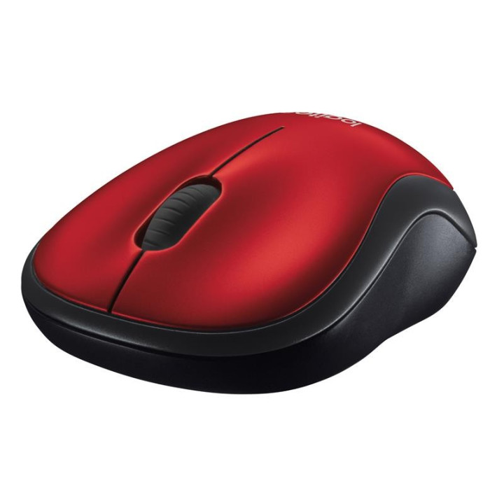 Raton Logitech M185 Wireless Red | InfoChen Canarias