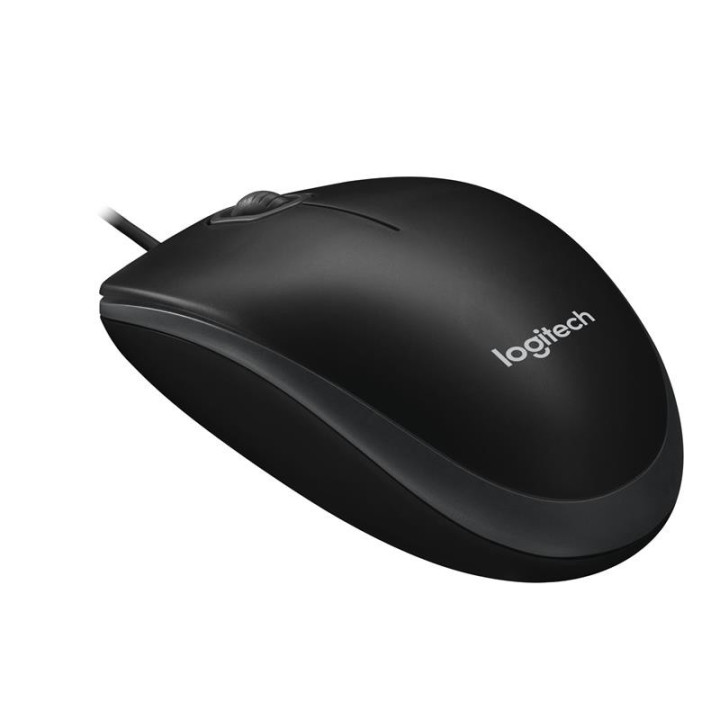 Raton Logitech B100 USB Black | InfoChen Canarias