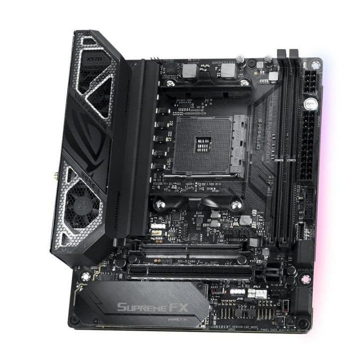 Placa Base Asus Tog Crosshair Viii Impact X570 WIFI Atx AM4