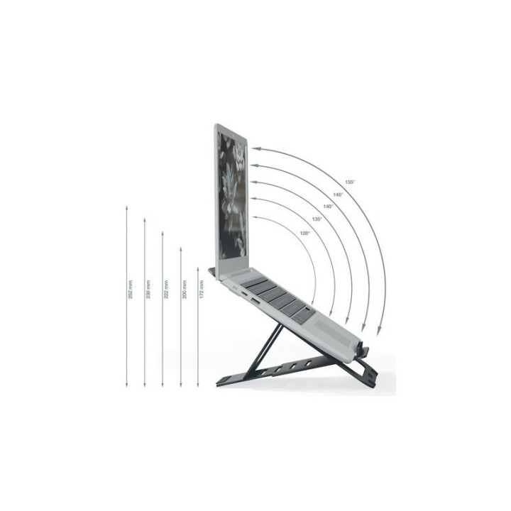 Soporte Leitz Sobremesa Para Tablet Ergonomico Grey | InfoChen