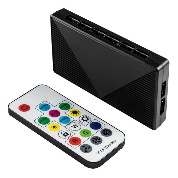 Pack 3 Ventiladores 12CM Unykach Candy 30 ARGB + Controladora |