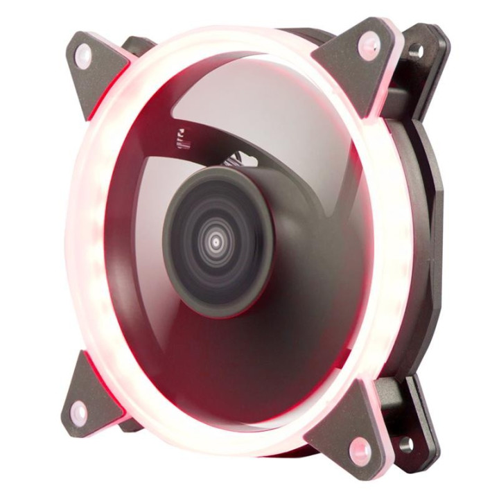 Ventilador 12CM Unykach Candy 20 Adicional Chasis Red Ring LED |