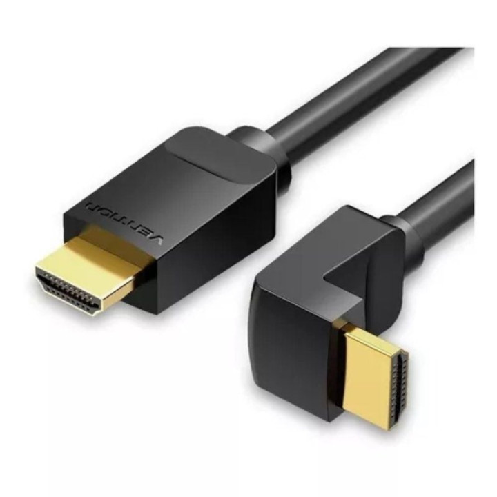 Cable HDMI 2.0 4K Vention Hdmi/m - Hdmi/m 3M Acodado Black |