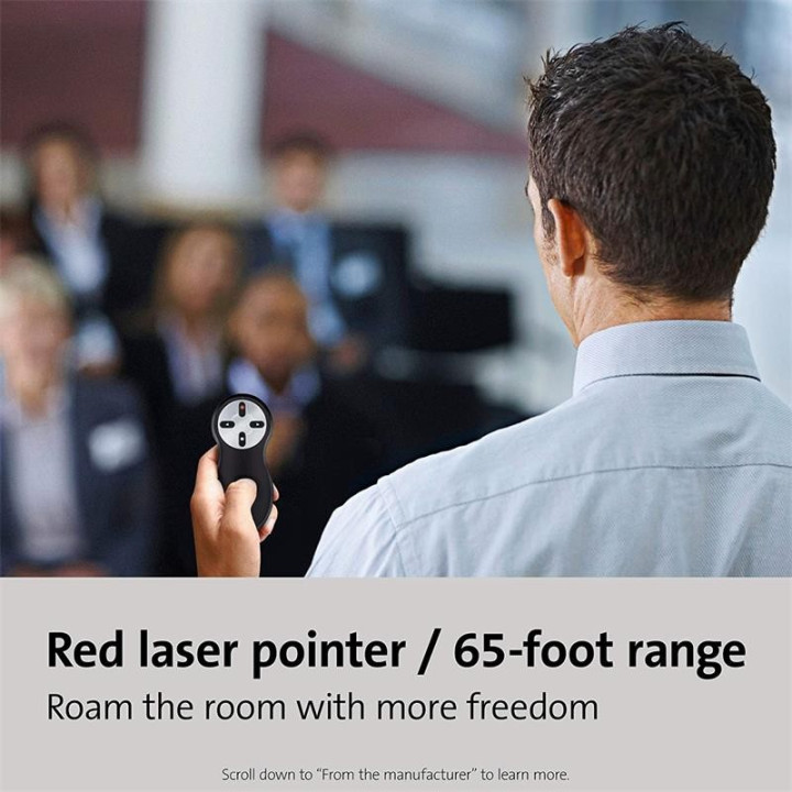 Presentador Laser Kensington 33374EU Inalambrico Black | InfoChen