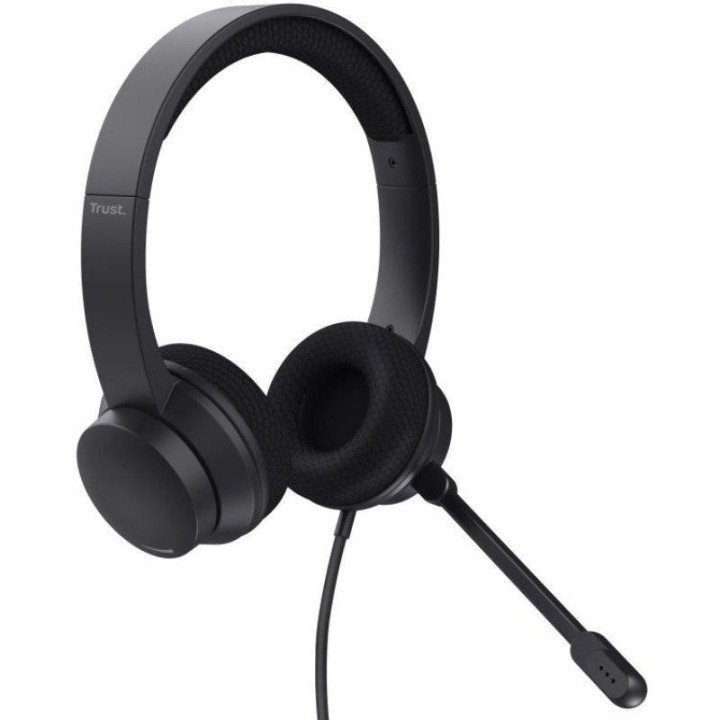 Auriculares + Microfono Trust HS-260 Headset Enc USB-A/usb-C