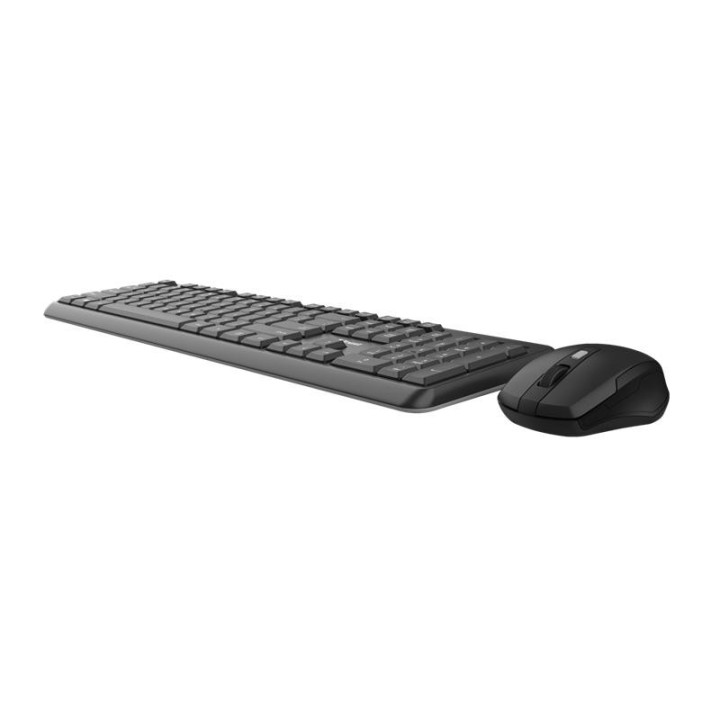 Teclado + Raton Trust TKM-360 Wireless Silent Black | InfoChen