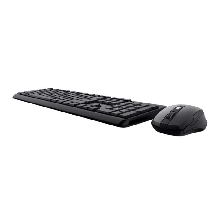 Teclado + Raton Trust TKM-360 Wireless Silent Black | InfoChen