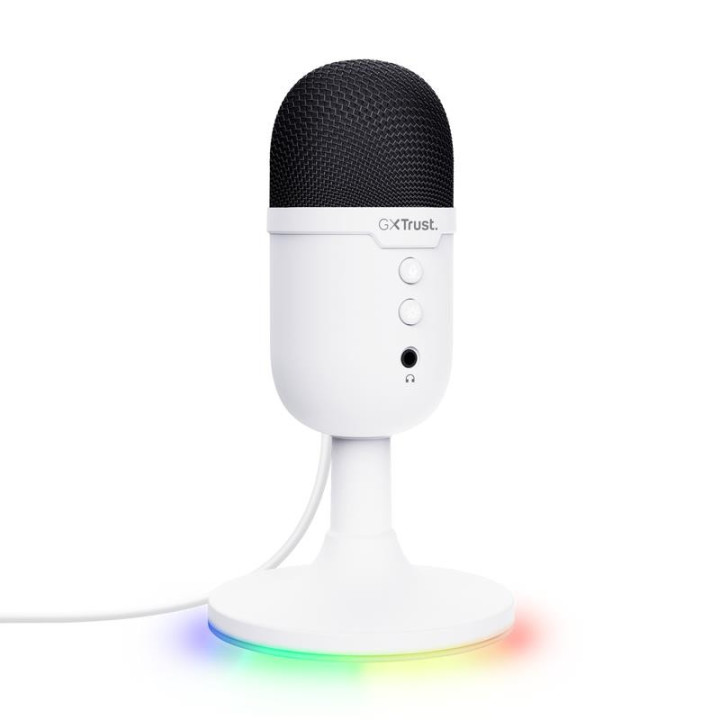 Microfono Trust Gaming Gxt 234W Yunix USB White | InfoChen