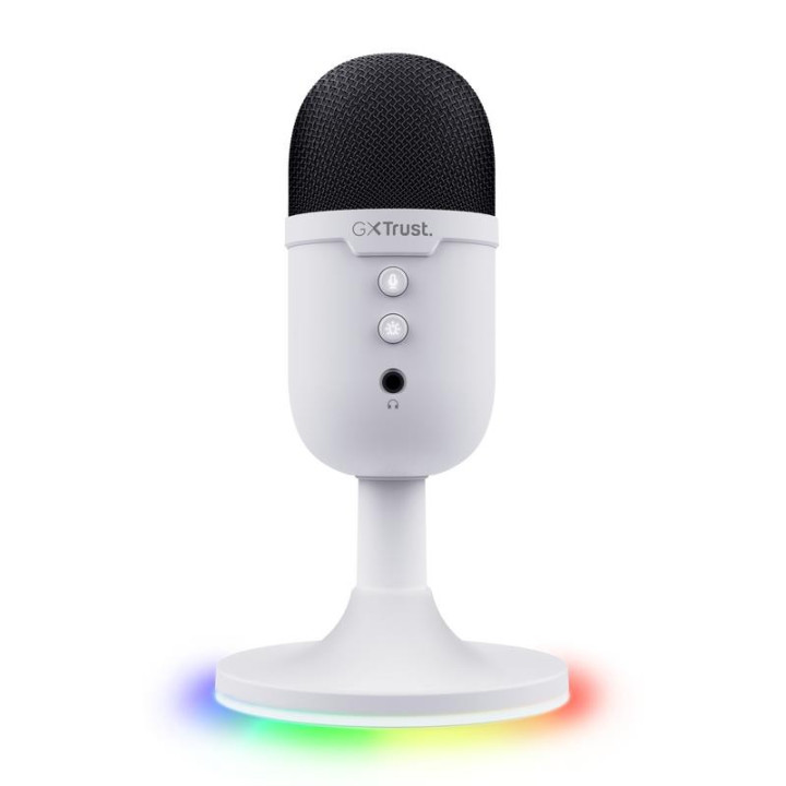 Microfono Trust Gaming Gxt 234W Yunix USB White | InfoChen