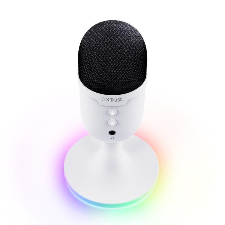 Microfono Trust Gaming Gxt 234W Yunix USB White | InfoChen