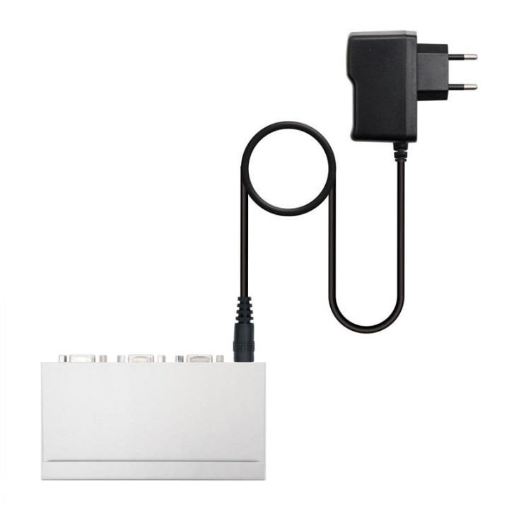 Conmutador VGA Nanocable 2 Monitores | InfoChen Canarias